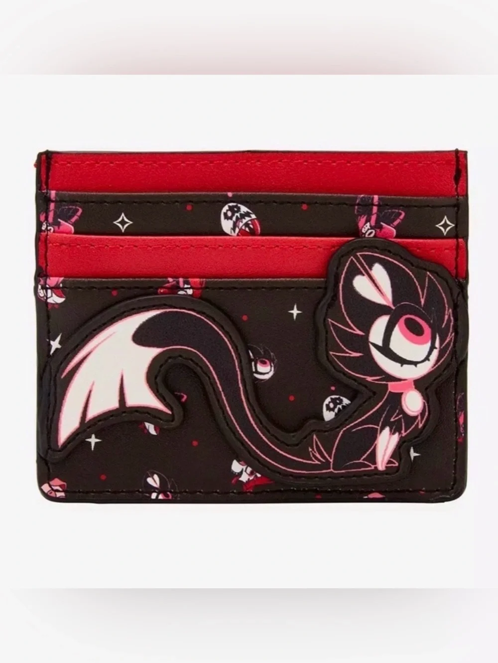 NWT Monster High Draculaura Coffin Wallet & Hazbin Hotel Keekee Cardholder